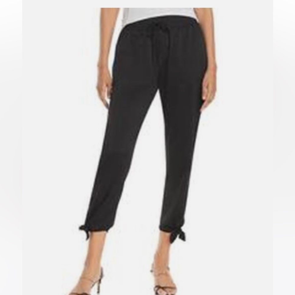 Aqua Satin Pants